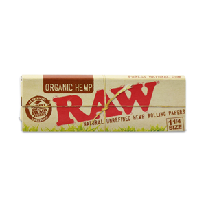 RAW - Organic Hemp Rolling Papers - 1 1/4