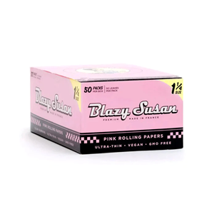 Blazy Susan - Pink 1-1/4 Rolling paper